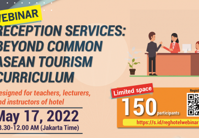 Webinar Reception Services: Beyond Common ASEAN Tourism Curriculum
